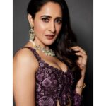 Pragya Jaiswal Instagram – Glamming up for the Pre-release 💜🔮💜