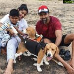 Prasanna Instagram – At the beach #familytime #beachdays #beachdogs  #weekendfun #happytales Chennai, India