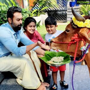 Prasanna Instagram - Happy Maatu Pongal❣❣திருவள்ளுவர் தின வாழ்த்துகள்