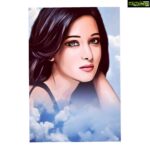 Preetika Rao Instagram - Don't make the mistake of staring into my eyes too long... 😈 😇😈 - Artwork courtesy @preetikarao.fan.tr