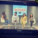 Preetika Rao Instagram - #BTS -@mtvindia @lakmeindia Catch me Judge this Super Reality show with my esteemed co-judges the CEO of Lakme Lever Mr Pushkaraj Shenai and Lakme National Creative Head Anupama Katyal on MTV ( Friday 8pm} .......... On @lakme.academy presents WINGED powered by MTV .. A show dedicated to finding India's number 1 Hair and Makeup Superstar #realityshow #judge #bts 🎬🎭💄 Mtv Studio