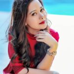 Preetika Rao Instagram - Red in Sunny Winters ❤️ ..................... Apparel Shoot : SPOYL APP Closet Hair : @dominique_dom37 Makeup : @vinitatutejamua Stylist : @namratajoseph Accessories : @louisvuitton Photography : @mr._cannon Novotel Mumbai Juhu Beach