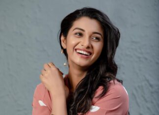 Priya Bhavani Shankar Instagram - Thankful for the polka dots 😀 just in need of few more! Outfit - @thehazelavenue Styling - @anushaa13 Assistant stylist - @_ilakzz_ MUA - @viji_sharath Photographer- @kiransaphotography