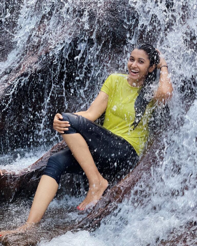 Priya Bhavani Shankar Instagram - There is no time to be bored in this beautiful world 😊 Somewhere in the Forest