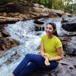 Priya Bhavani Shankar Instagram – When water travels it becomes the path itself! That’s me with another perfect traveler ☺️ Somewhere in the Forest