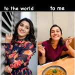 Priya Bhavani Shankar Instagram – #Repost @rajvel.rs 
・・・
@priyabhavanishankar Expectations vs reality 🤣 I like the ‘you’ with ‘me’ though 😎 
————————————
@rajvel.rs imagine an all time elegant, perfect and far more worse non-foodie girl next to you😏 thank me later for keeping you entertained for more than a decade. God bless the ‘reality’ and my kindness! ☺️