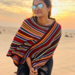 Priya Bhavani Shankar Instagram - Paint the world and make it yours ❤️ Sand Dunes