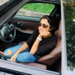 Priya Bhavani Shankar Instagram - Road trip😎 Making memories with that gloomy weather and vintage playlist🤩