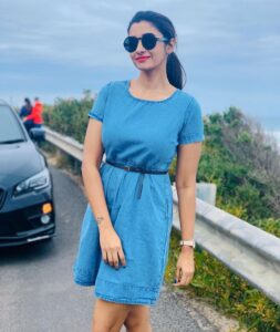 Priya Bhavani Shankar Instagram - The highest level of confidence I developed in the last few months is displayed over this bright red lipstick ☺️