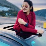 Priya Bhavani Shankar Instagram - Forever that girl who gets excited when the sky is in pretty colours ☺️ Falls Creek