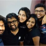 Priya Bhavani Shankar Instagram - My dear foreign pullingo❤️ towards enlightenment on that musical night when we realised there is no thing called future🤘🏼all problems one solution #naveenism @rajvel.rs @navinr89 @kavyavarshini @aravind47
