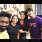 Priya Bhavani Shankar Instagram - So there has been situations where I refused to be a part of this man’s show when I was in channel and now I am unconditionally apologetic for being so judgmental and it’s unfortunate am getting to know you in person this late but better late than never😊 thank you Jagan na, vaan, Kavin&Vyasa for having us over❤️ and the welcome note is the sweetest, making me realise what a mean kid I was to our guests🙈 we should do this more with more food and love🤗