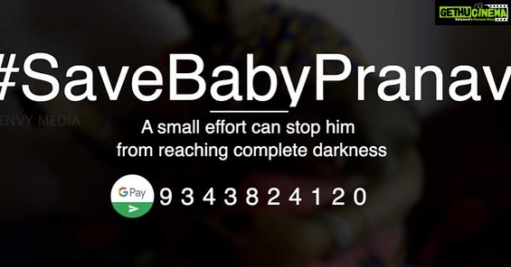 Priya Bhavani Shankar Instagram - What we spend on a weekend or over a treat meal can mean so much to this little life. It’s definitely not about how much we contribute but If we care to pause a bit and make a little difference. Baby Pranav is a little fighter who is going to be there for a really long time, making people around him happy again. Prayers and love to the littlen one and strength to his mother. https://youtu.be/6oJXYLjJskU For more details pls contact @navinvictor.official Beginning of a decade, may the the goodness we spread and share, prevail forever ❤️