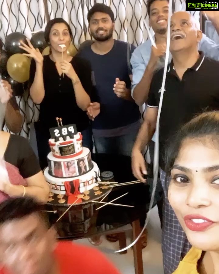 Priya Bhavani Shankar Instagram - Overwhelmed with all the love! 2019 was full of love strength and lots of beautiful memories both personally and professionally😊Looking forward to making more of it in the days to come. PROFESSIONALLY, Over the years slowly steadily I have found myself doing what I love the most and I have never been more inclined and rooted about my work. Excited about the releases we have lined up for the coming months😊 PERSONALLY, faces in these pictures are constants. They are home. They are family 😊 this particular birthday was made more than perfect by my 2 year old nephew❤️ @rajvel.rs The most valuable gift you gave me is the strength you let me build within myself😊 Finally all my love and gratitude to each and everyone at work place, gym, in social media and media houses who took their time to share such nice words on my bday. Forever indebted to this kind of love😊 let’s have a happy year ahead and spread love 😊