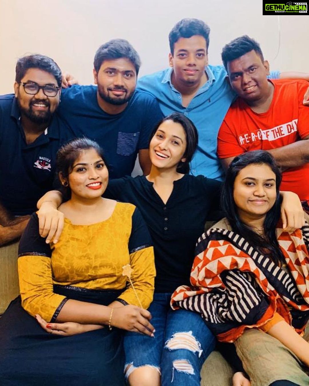 Priya Bhavani Shankar Instagram - Overwhelmed with all the love! 2019 was full of love strength and lots of beautiful memories both personally and professionally😊Looking forward to making more of it in the days to come. PROFESSIONALLY, Over the years slowly steadily I have found myself doing what I love the most and I have never been more inclined and rooted about my work. Excited about the releases we have lined up for the coming months😊 PERSONALLY, faces in these pictures are constants. They are home. They are family 😊 this particular birthday was made more than perfect by my 2 year old nephew❤️ @rajvel.rs The most valuable gift you gave me is the strength you let me build within myself😊 Finally all my love and gratitude to each and everyone at work place, gym, in social media and media houses who took their time to share such nice words on my bday. Forever indebted to this kind of love😊 let’s have a happy year ahead and spread love 😊