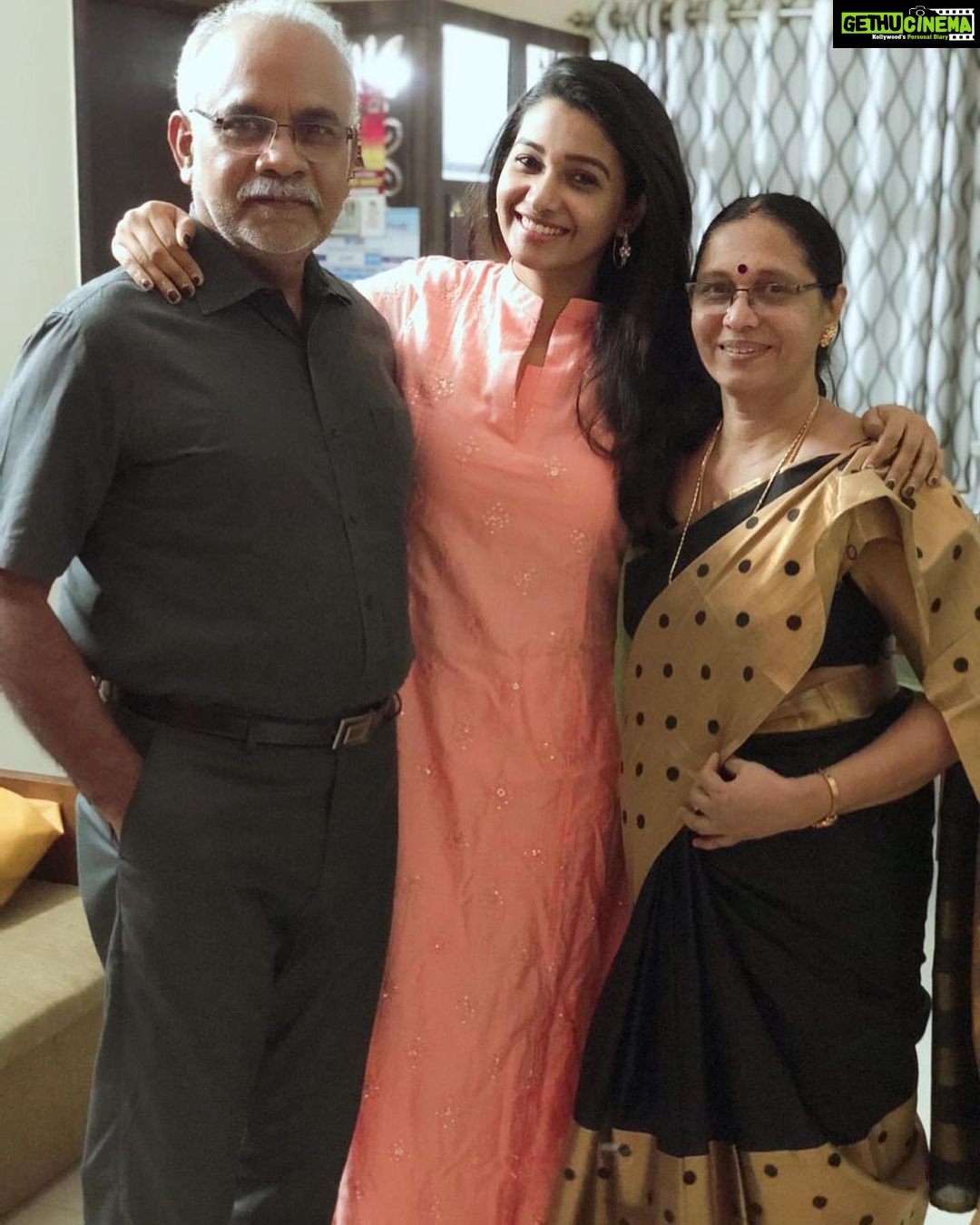 Priya Bhavani Shankar Instagram - Overwhelmed with all the love! 2019 was full of love strength and lots of beautiful memories both personally and professionally😊Looking forward to making more of it in the days to come. PROFESSIONALLY, Over the years slowly steadily I have found myself doing what I love the most and I have never been more inclined and rooted about my work. Excited about the releases we have lined up for the coming months😊 PERSONALLY, faces in these pictures are constants. They are home. They are family 😊 this particular birthday was made more than perfect by my 2 year old nephew❤️ @rajvel.rs The most valuable gift you gave me is the strength you let me build within myself😊 Finally all my love and gratitude to each and everyone at work place, gym, in social media and media houses who took their time to share such nice words on my bday. Forever indebted to this kind of love😊 let’s have a happy year ahead and spread love 😊