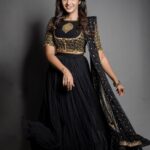 Priya Bhavani Shankar Instagram - @ashwin.thiyagarajan + black + last minute = love 🖤 take my love Aasshhh❤️ @kiransaphotography thank you for that swift 2 min shoot 🤗