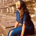 Priya Bhavani Shankar Instagram - #THROWBACK To all the beautiful memories😊 I can keep watching the sunrise the sunset and the stars and the moon and the sky all my life and keep gushing about it like forever ☺️ Angkor Wat, Siem Reap, Cambodia