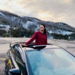 Priya Bhavani Shankar Instagram - Forever that girl who gets excited when the sky is in pretty colours ☺️ Falls Creek