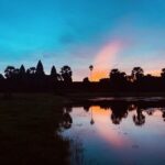 Priya Bhavani Shankar Instagram - Was it worth to wake up at 3.30AM for this view? Hell yeaa yes! For a super emotional person like me such moments are precious 😊 #siemreap Angkor Wat, Siem Reap, Cambodia