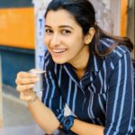 Priya Bhavani Shankar Instagram – Today’s vibe.. with the wrap of a long schedule, getting back to life with coffee from our usual spot😊 up for a major changeover 🙈😛 peace 🤘🏼 love ❤️ coffee ☕️