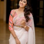 Priya Bhavani Shankar Instagram – Wearing this Pleasant saree from @suresh.menon for Edison awardsš happy birthday dear boy. Wish you all good. HMU @arupre_makeup_artist and @kiransaphotography thanks for the pics š¤