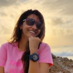 Priya Bhavani Shankar Instagram - Dreaming in colors borrowed from the sky and the sea 😊