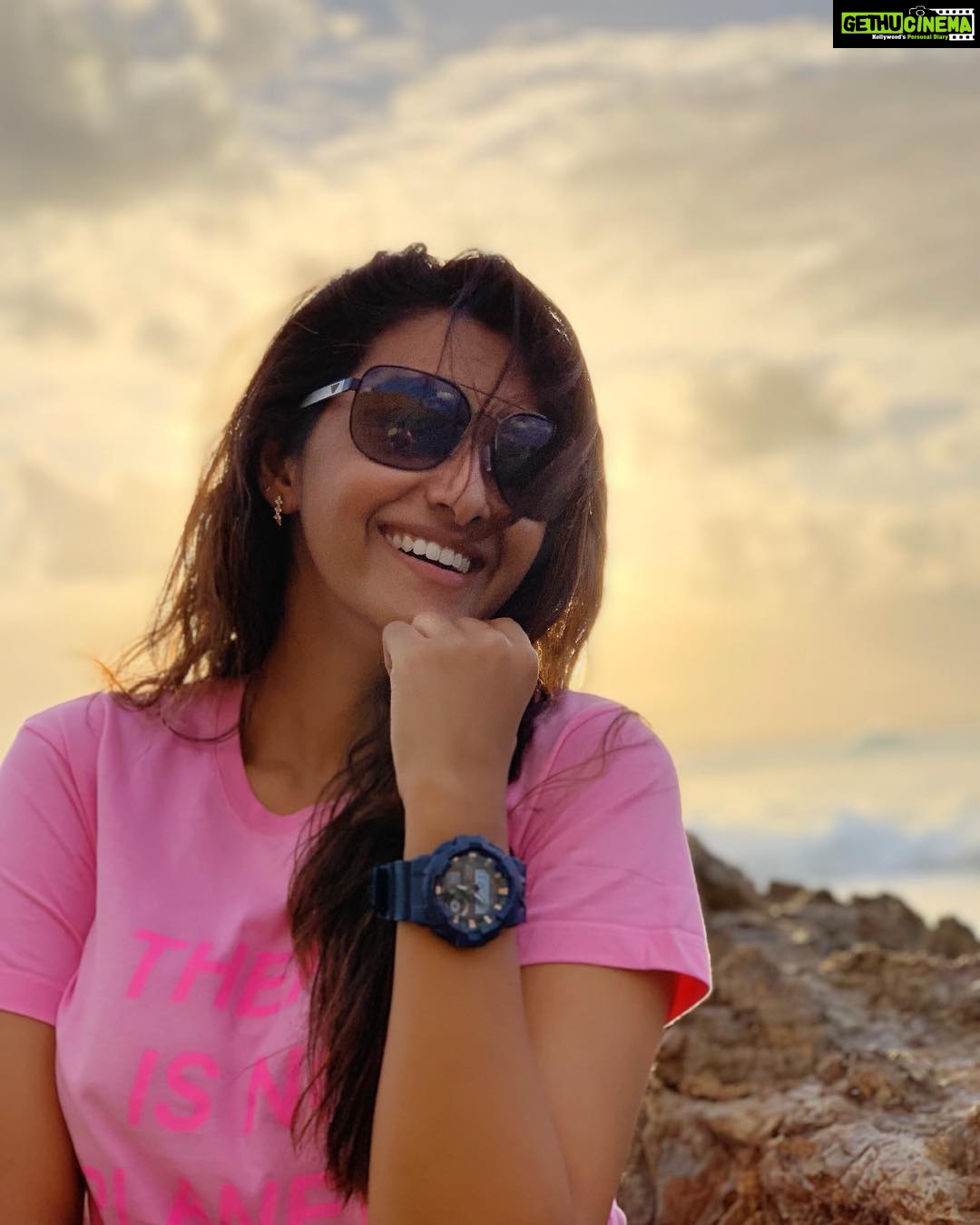 Priya Bhavani Shankar Instagram - Dreaming in colors borrowed from the sky and the sea 😊