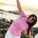 Priya Bhavani Shankar Instagram - Dreaming in colors borrowed from the sky and the sea 😊