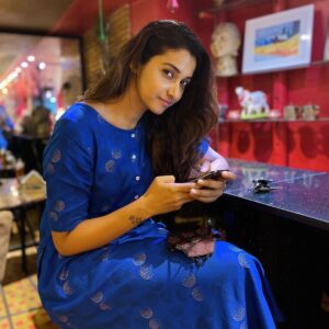Priya Bhavani Shankar Instagram - Caught in action 😛 #girlsweekend