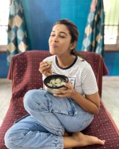 Priya Bhavani Shankar Instagram - Namma velaya parpom ☺️ #happybirthday dude 🥳