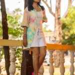 Priyamani Instagram - If only our eyes saw souls instead of bodies ,how very different our ideas of beauty would be ….. Shirt dress : @dziinebydeepa Skirt : @gap Managed by : @viralmantra Stylist : @mehekshetty ❤️❤️❤️❤️ 👼 Makeup : @pradeep_makeup Hairstylist : @shobhahawale Personal assistant : @kakarla.p #etv #dheekingsvsqueens #dontmissout‼️
