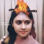 Punnagai Poo Gheetha Instagram - Ops #MatJambul hairstyle OK ahh? 🙄 Pls call Bomba