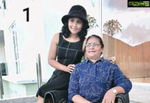 Punnagai Poo Gheetha Instagram - Which shot is nicer? 1 or 2? Love you #Amma #punnagaipoogheetha #malaysia
