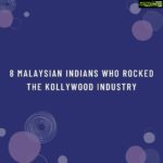 Punnagai Poo Gheetha Instagram - Reposted from @vadai_productions 8 Malaysian Indians Who Rocked The Kollywood Industry... The orders are random. Not by ranking. Feel free to include celebrities which we missed out in our post since it is a carousel post we were only able to post 10 pics. #filmtips #vadaiproductions #behindthescene #venpa #cinephile #carousel #instagramcarousel #instagramcarouselpost @vadai_productions Tks a million ❤️