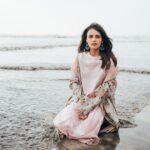 Radhika Madan Instagram - Ocean eyes 💙 --------------------------- 📸 : @bharat_rawail 👗 : @pallakhshah @anavila_m @karishma.joolry