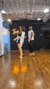 Radhika Madan Instagram - Dhik-chik dhuk-chuk with @shazebsheikh 👯‍♂️❤
 #shazebsheikhchoreography #reels #reelsinstagram #dance ❤
