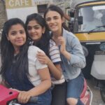 Radhika Madan Instagram - Just an appreciation post for Arushi and Neha, the girls who helped me become Taarika. They used to pick me up on a scooty and spend the whole day with me. From visiting their Angrezi Medium schools to having kulhad chai at Fateh Sagar lake to giving me the ultimate"DJ Party" experience(in which they book a hall, call a Dj and handover their own playlist to him). Will always be grateful to them and their Pragya Di for some unforgettable memories.🤗❤