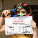 Radhika Madan Instagram - Another journey .Another life. 😇❤ #shiddat @sunsunnykhez @dianapenty @merainna @maddockfilms #dineshvijan @kunaldeshmukh1 @sonali_rattan