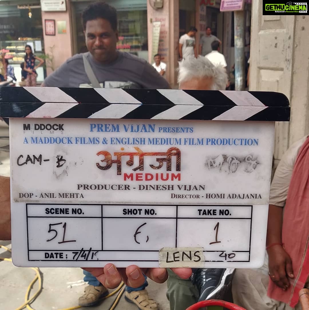 Radhika Madan Instagram - As excited as the man behind!So so so grateful for this new journey.😇 @irrfan @homster @maddockfilms #kareenakapoorkhan #dineshvijan