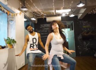Radhika Madan Instagram - Had a blast dancing with Mr Jaadugar!😋 @shazebsheikh #shazebsheikhchoreography
