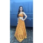 Radhika Madan Instagram - Pataakha promotions!😁 Lehenga- @anolishahdesigninc Jewellery- @minerali_store 💇🏻‍♀ - @shefali_hairstylist.81/ 👩‍🎨 - @chettiaralbert