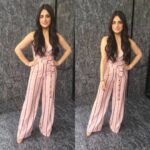 Radhika Madan Instagram - First day of Pataakha promotions! 28th september guys! 28th Jumpsuit @srstore09 Rings @accessorize Styling - @naheedee @karishmashaikhh Make up - Albert Hair -shefali