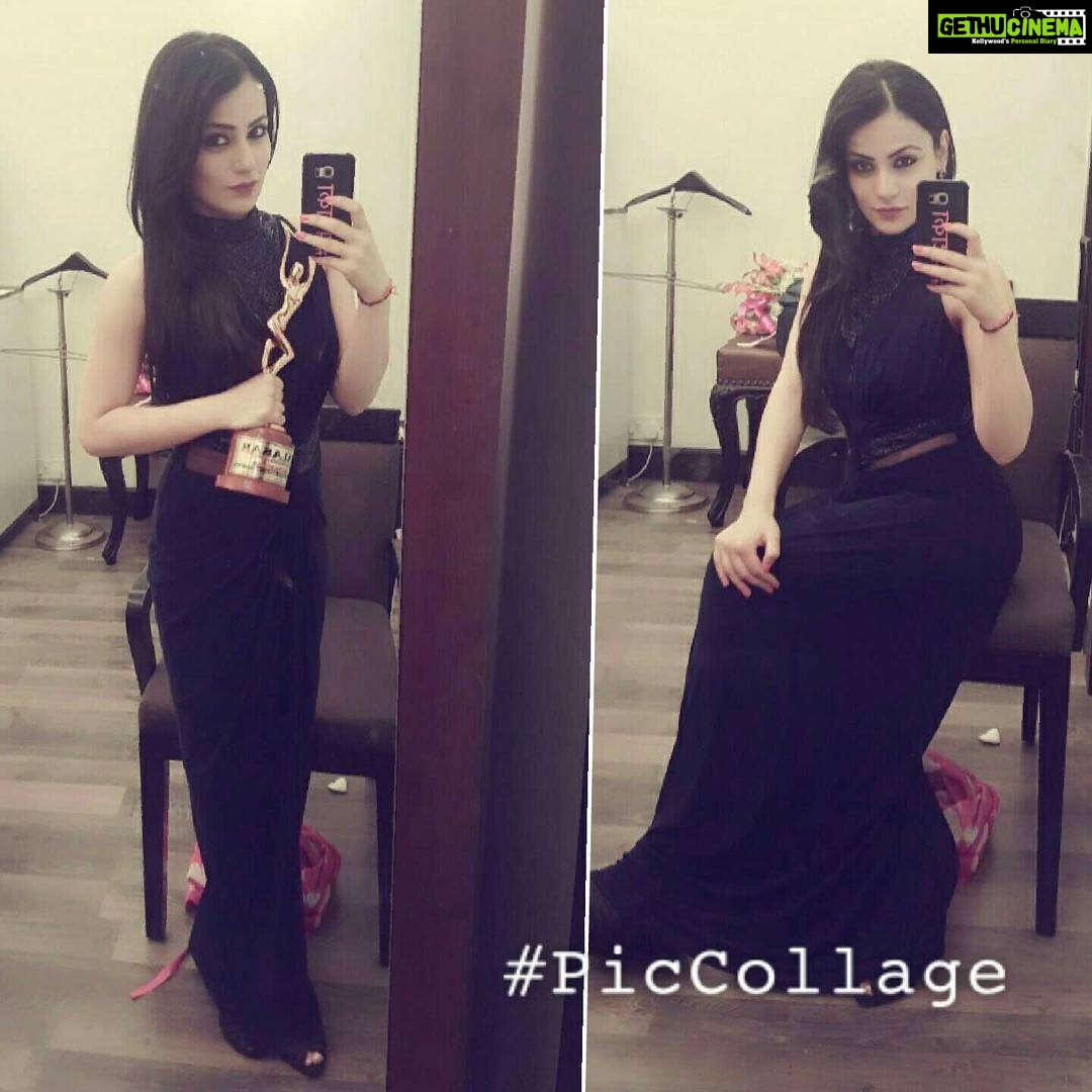 Radhika Madan Instagram - Landed straight from Toronto to Kolkata to bag this award!Never thought ill receive this award in my very first year into this industry in my very first show..but its all because of the love i receive from you people..and because of the belief some people had in me. Forever grateful to @ekmainaurektu7 and @o_kumarv <3 #bestactorfemale#meriaashiquitumsehi #kalakaarawards#kolkata <3
