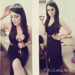 Radhika Madan Instagram - Wait..let me just fix the tiara..aha! 😁 Thankyou so much guys for voting for me and making me win the Fresh face of the year award.I love you guys and will always be grateful to you all. <3 #indiantellyawards