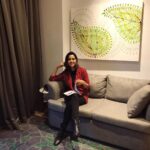 Raiza Wilson Instagram - My private work space Work in residence (WIR) #CitadinesOMR Stay & work #Ascott Cares Thankyou @iamanupkumar_offl Citadines OMR Chennai