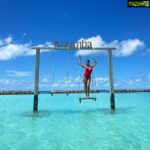 Raiza Wilson Instagram – Just swinging it 
@kurumba_maldives Kurumba Maldives