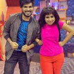 Rakshan Instagram - #thangachi @sivaangi.krish Dora 🥰💯 @vijaytelevision #cookwithcomalisivaanghi