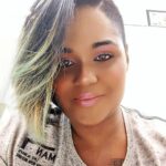 Ramya NSK Instagram - Back to the old hairstyle! 🥰🎉 @plshsalon @biswabiju #undercut #undercutgirls #loveit #change #bluehair