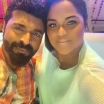 Ramya NSK Instagram - ❤️ Outfit : @stephinlalanofficial Stylist : @sunilkarthik_sk @vijaytelevision #biggbosstamil #bbjodigal #bbcouple #actorsathya #ramyansk #coupleshow #coupleshoot EVP Film City